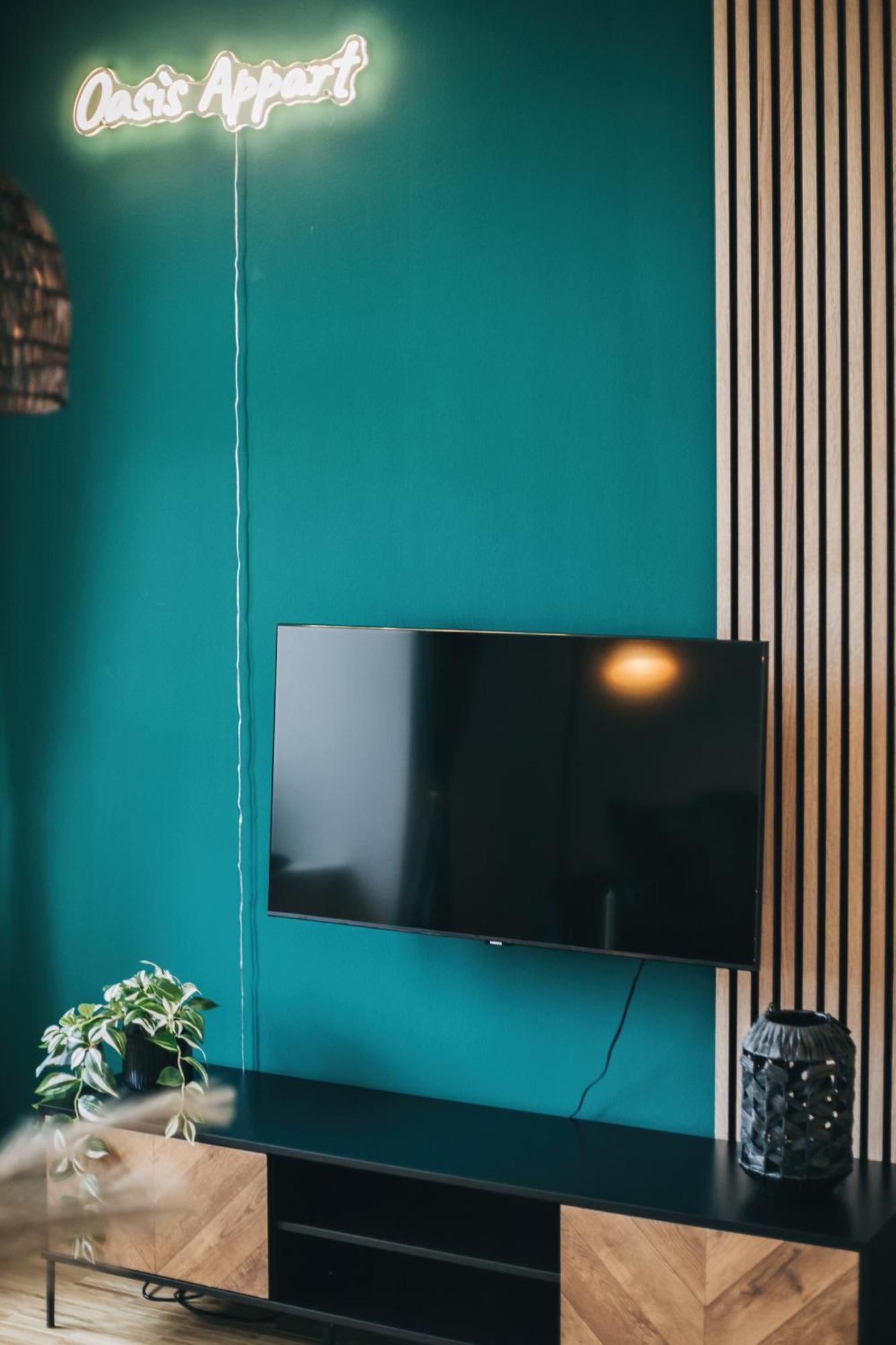Oasis Appart - Wohnen In Dresden - Netflix - Tiefgarage - Dachterrasse Kamer foto