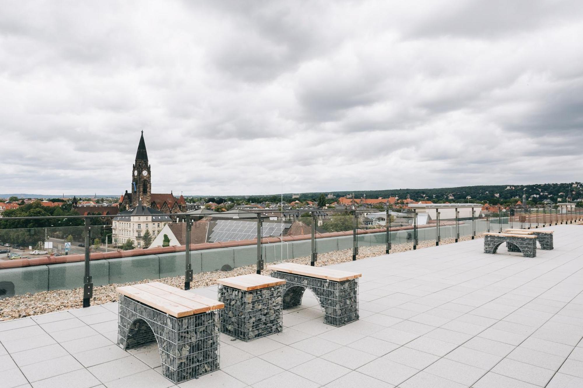 Oasis Appart - Wohnen In Dresden - Netflix - Tiefgarage - Dachterrasse Buitenkant foto